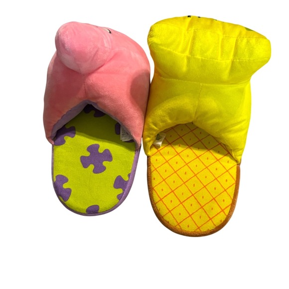 NEW SpongeBob SquarePants Women 3D Patrick Scuff Slippers Size 8 Soft Cozy - Picture 3 of 4
